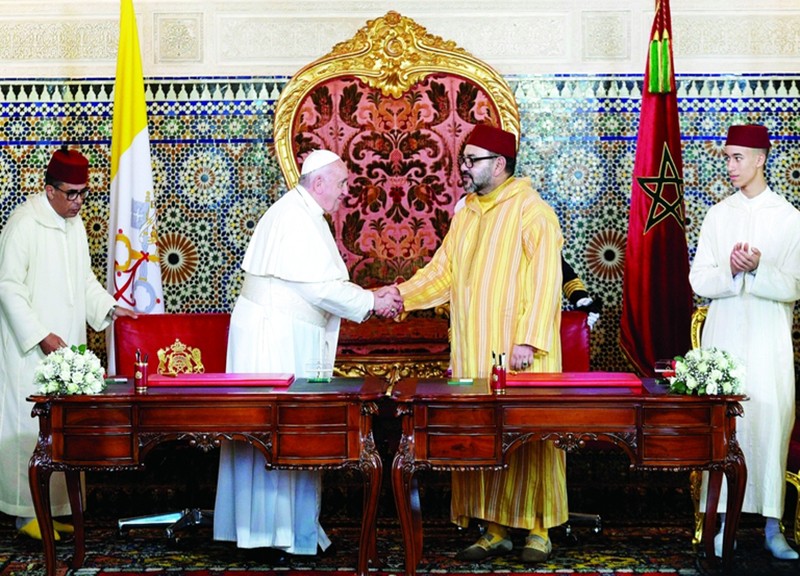 Le Pape François et le Roi du Maroc signent un appel pour Jérusalem
