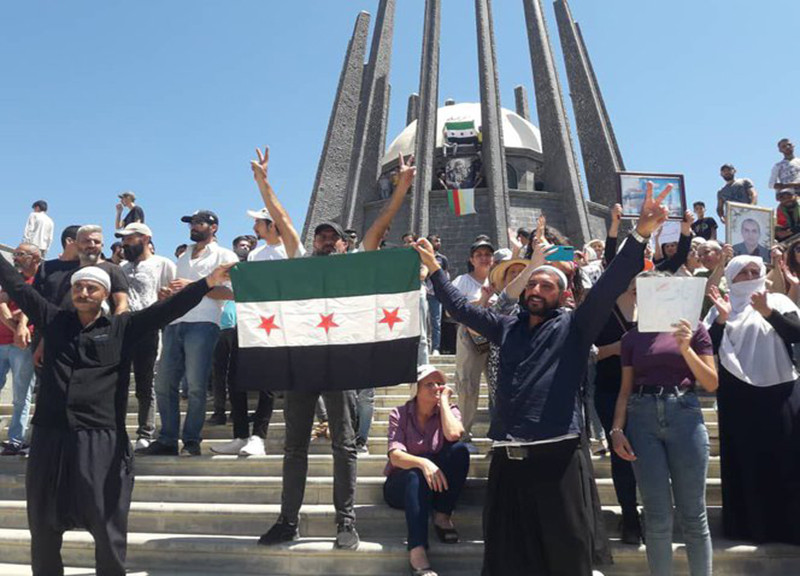 La colère anti-Assad se réveille dans le Sud syrien
