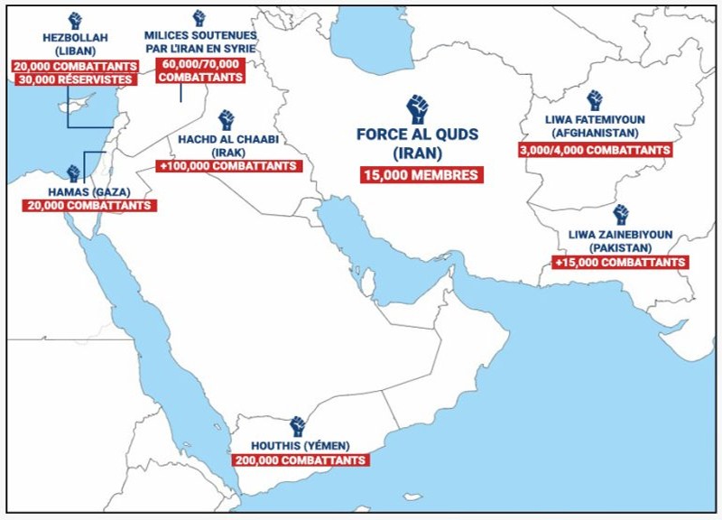 « L’Iran se trouve pris au piège du réseau d’alliances régionales qu’il a développé pour assurer la protection de son régime