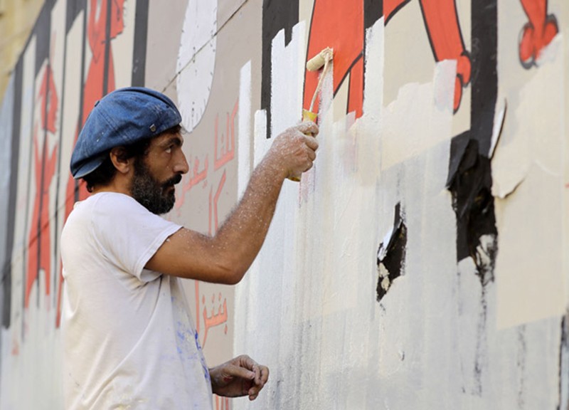 الناشط والرسام سليم معوض- فن الشارع ما بين الغضب والسياسة