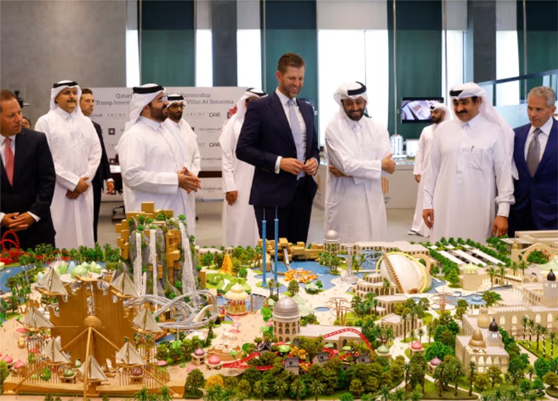 Trump’s Family Is Rapidly Striking Business Deals in the Mideast